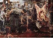 Nikolay Fechin Slaughterhouse china oil painting reproduction